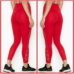 Victoria’s Secret Studio 7/8 Ultra High Rise Criss-Cross Tights/Leggings